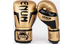 Venum Elite Boxing Gloves - Gold/Black