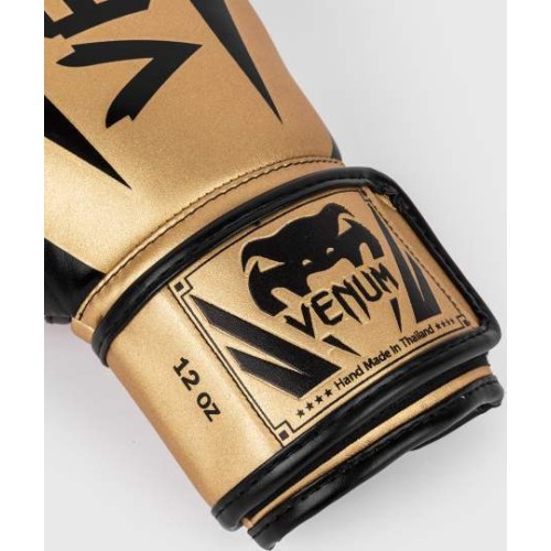 Venum Elite Boxing Gloves - Gold/Black