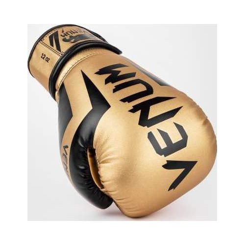 Venum Elite Boxing Gloves - Gold/Black