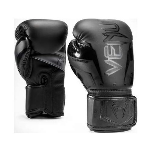 Боксёрские перчатки Venum Elite Evo, чёрные