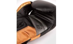 Venum Elite Evo Boxing Gloves - Black/Bronze