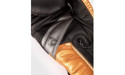 Боксёрские перчатки Venum Elite Evo, чёрные/бронзовые