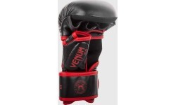 Treniņu cimdi Venum Challenger 3.0, melns/sarkans