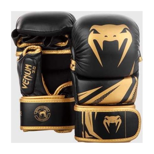 MMA cimdi Venum Challenger 3.0 – melni/zelta