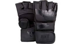Перчатки MMA Ringhorns Charger – чёрные