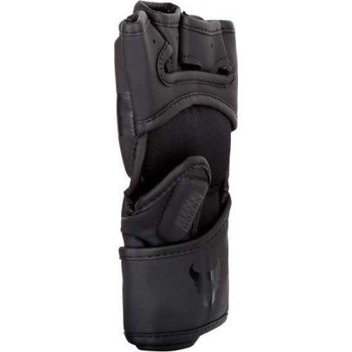 MMA Gloves Ringhorns Charger - Black/Black
