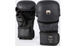 MMA cimdi Venum Impact Evo Sparring, melni