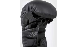 MMA cimdi Venum Impact Evo Sparring, melni