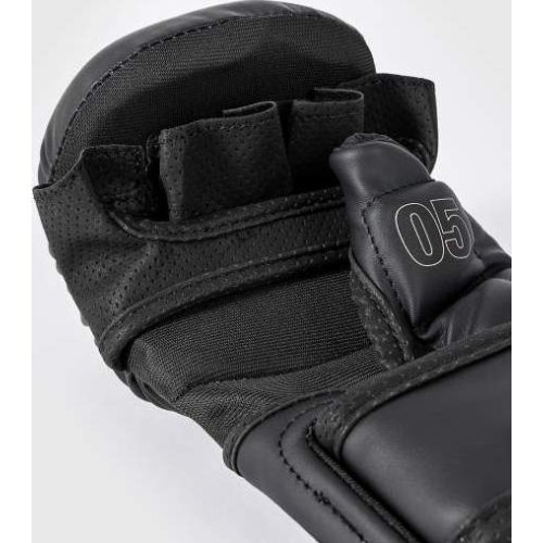 MMA cimdi Venum Impact Evo Sparring, melni