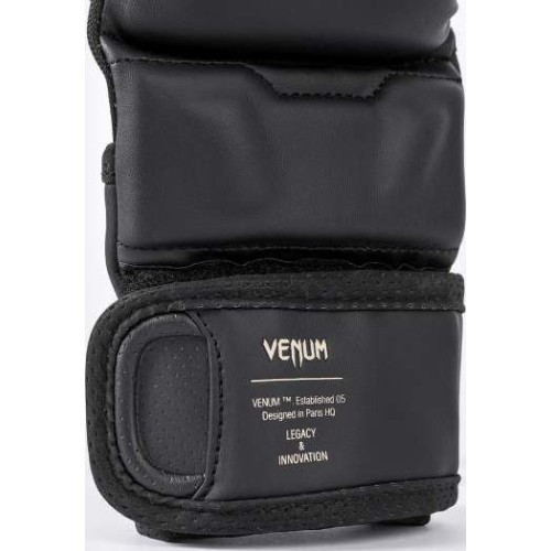 MMA cimdi Venum Impact Evo Sparring, melni