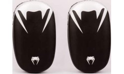 Venum Light Kick Pads (pair) - Black/White