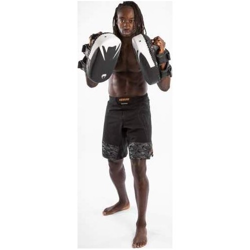 Venum Light Kick Pads (pair) - Black/White