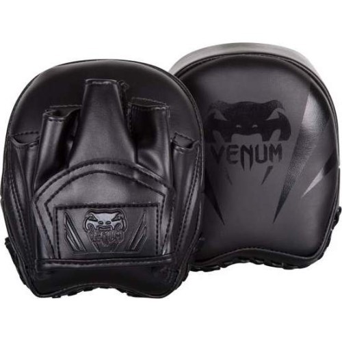 Боксёрские лапы Venum Elite Mini, чёрные