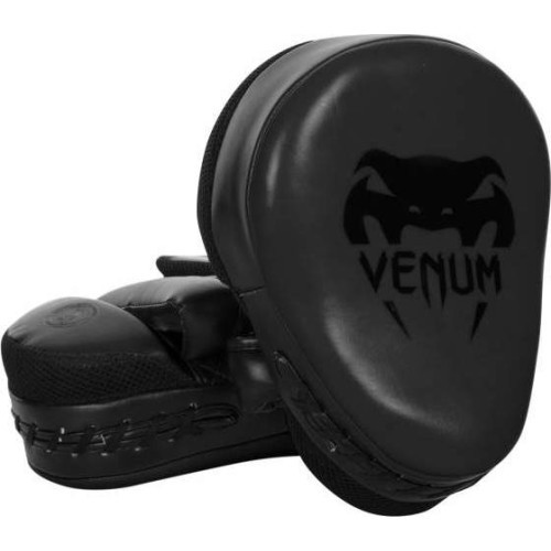 Bokša ķepas Venum Focus Cellular 2.0 - matētas/melnas (pāris)