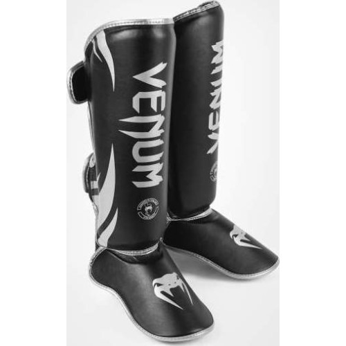 Venum Challenger 2.0 apakšstilbu aizsargi, melni/sudraba