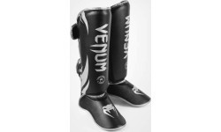 Venum Challenger 2.0 Standup Shin Guards - Black/Silver