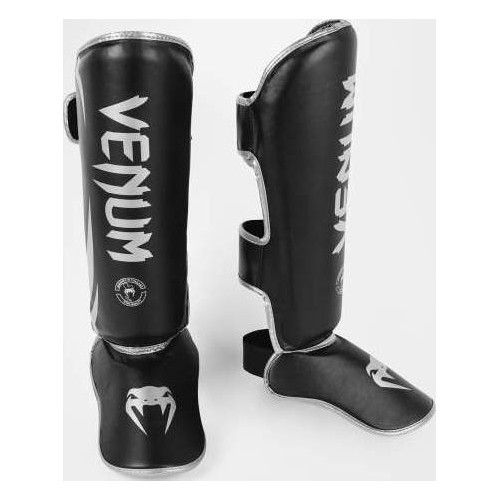 Защита голени Venum Challenger 2.0, черный/серебристый