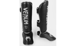Venum Challenger 2.0 apakšstilbu aizsargi, melni/sudraba