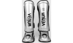 Venum Elite Standup apakšstilbu aizsargi, sudraba/melni