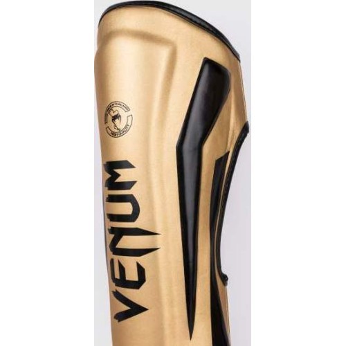 Apakšstilbu sargi Venum Elite Standup, zelta/melni
