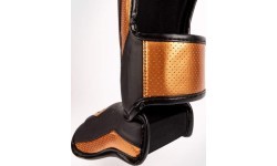 Venum Elite Evo Shinguards - Black/Bronze