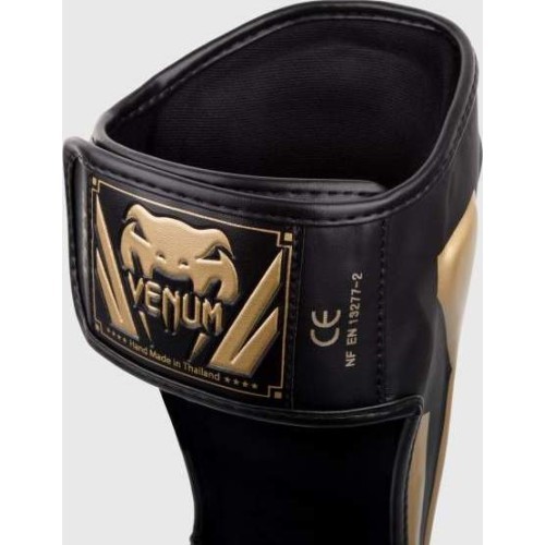 Shin Guards Venum Elite Standup - Black/Gold