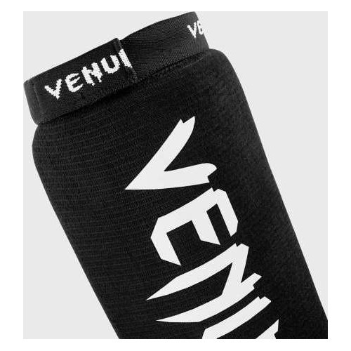 Защита голени Venum Kontact без стопы - чёрная