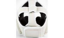 Venum Elite Headgear – White/White