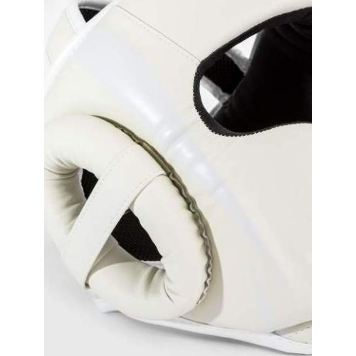 Venum Elite Headgear – White/White