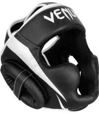 Boksa ķivere Venum Elite, melna/balta