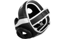 Боксёрский шлем Venum Elite, чёрный/белый