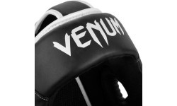 Боксёрский шлем Venum Elite, чёрный/белый