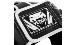 Боксёрский шлем Venum Elite, чёрный/белый