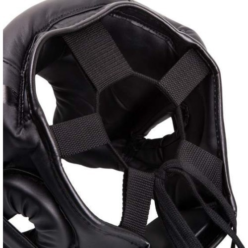 Headgear Venum Elite Iron - Black/Black