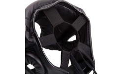 Boksa ķivere Venum Elite Iron, melna