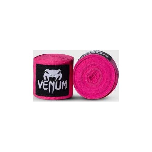 Боксёрские бинты Venum Kontact, 4,5 м – неоново-розовые