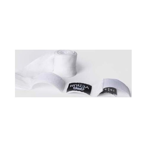 Боксёрские бинты Venum Kontact, 4,5 м – белые
