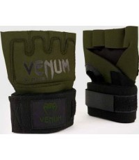 Бинты для рук Venum Kontact Gel, хаки/чёрный