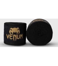 Боксёрские бинты Venum Kontact Black-Gold 2.5m