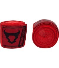 Boksa bandāžas Ringhorns Charger, 2,5 m, sarkanas