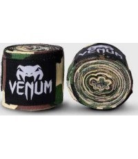 Боксёрские бинты Venum Kontact, 2,5 м – Forest Camo
