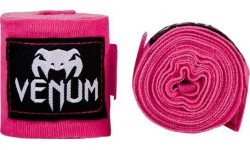 Boxing Handwraps Venum Kontact, 2.5 m - Neo Pink