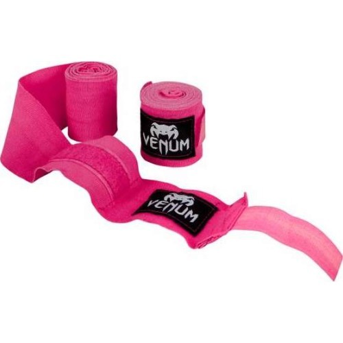 Boksa bandāžas Venum Kontact, 2,5 m – Neo Pink