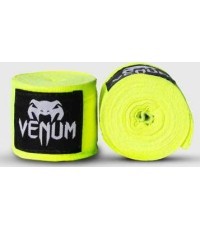Бинты боксёрские Venum Kontact 4 м неоново-жёлтые