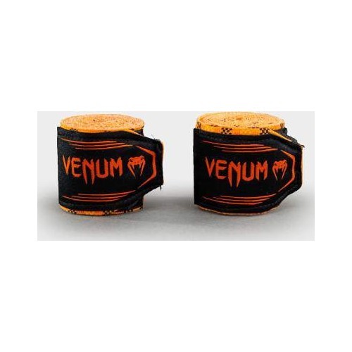 Venum Tartan boksa bintes, oranžas
