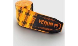 Venum Tartan boksa bintes, oranžas