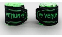 Боксёрские бинты Venum Tartan – неоновый зелёный