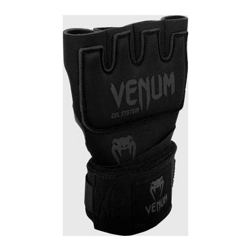 Boksa pārsēji Venum Kontact Gel Glove Wraps - Black/Black