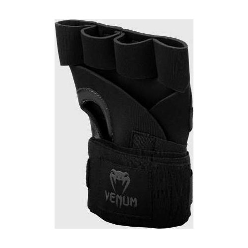 Боксёрские бинты Venum Kontact Gel Glove Wraps - Black/Black