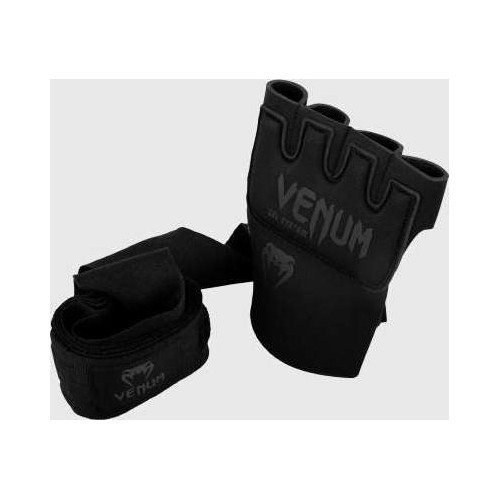 Boksa pārsēji Venum Kontact Gel Glove Wraps - Black/Black